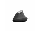 Logitech MX Vertical Wireless Mouse Advanced Ergonomic Design Reduces Muscle Strain Rechargeable, Graphite